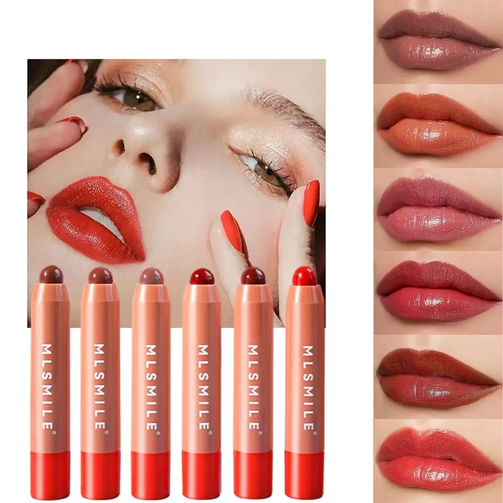 Matte Velvet Lipstick Pen Nonstick Cup Long Lasting Waterproof Lip Liner Pen Plump Moisturizing Makeup Tools Women