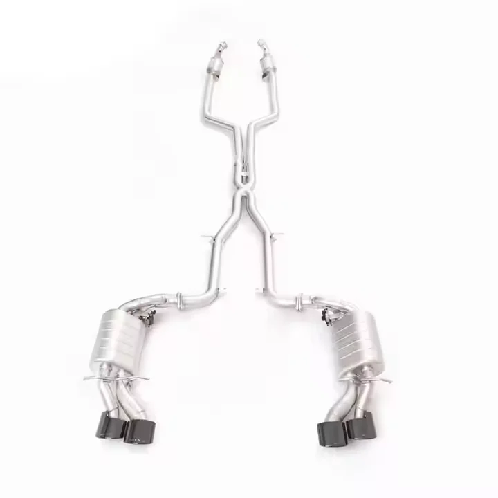 

OBM Stainless Steel Catback Exhaust For Mercedes-Benz C63 AMG W204 6.2L 2012-2016 Valvetronic Exhaust System Pipes