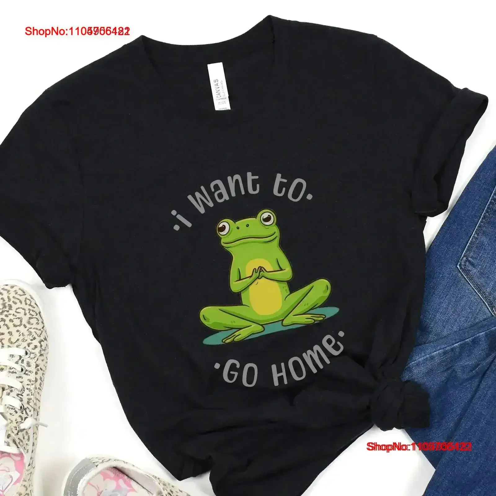 Froggy T Shirt I Want To Go Home Frogs Toad Toads For Gen z Introvert Any Occasion That Requires Leaving The House vintage