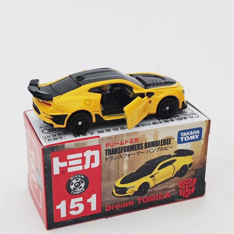 Anime Figures Original Takara Tomy Tomica Transformers Bumblebee Optimus Prime Convoy Transformers Toys for Children