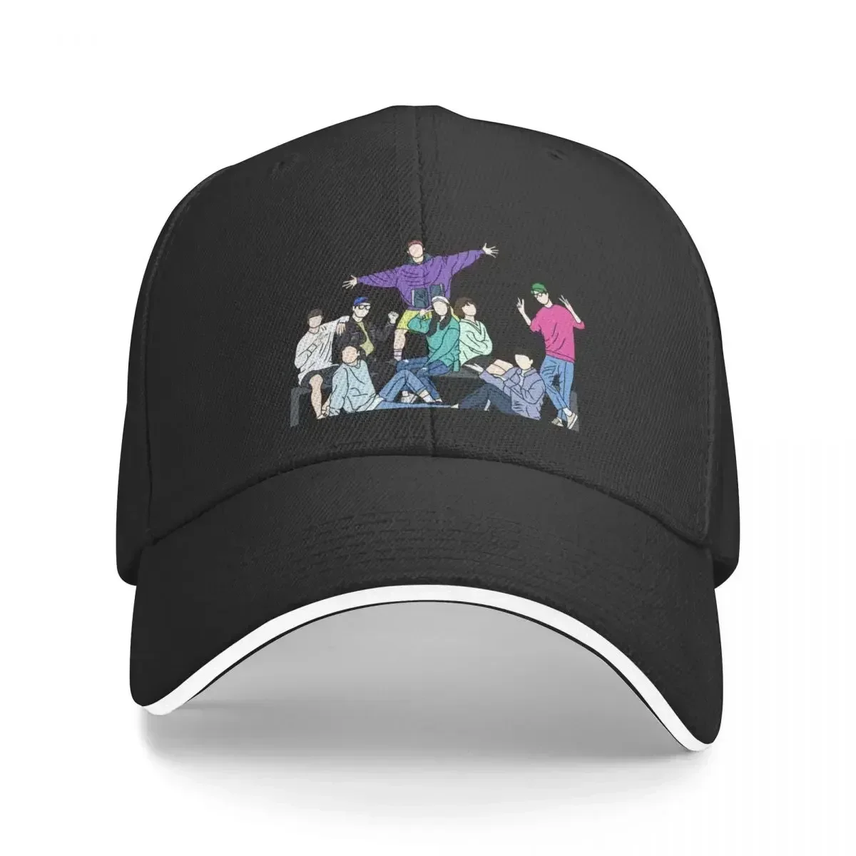 Running Man (Korean Variety Show) Baseball Cap tea Hat Hat Luxury Brand custom Hat Men's Hats Women's