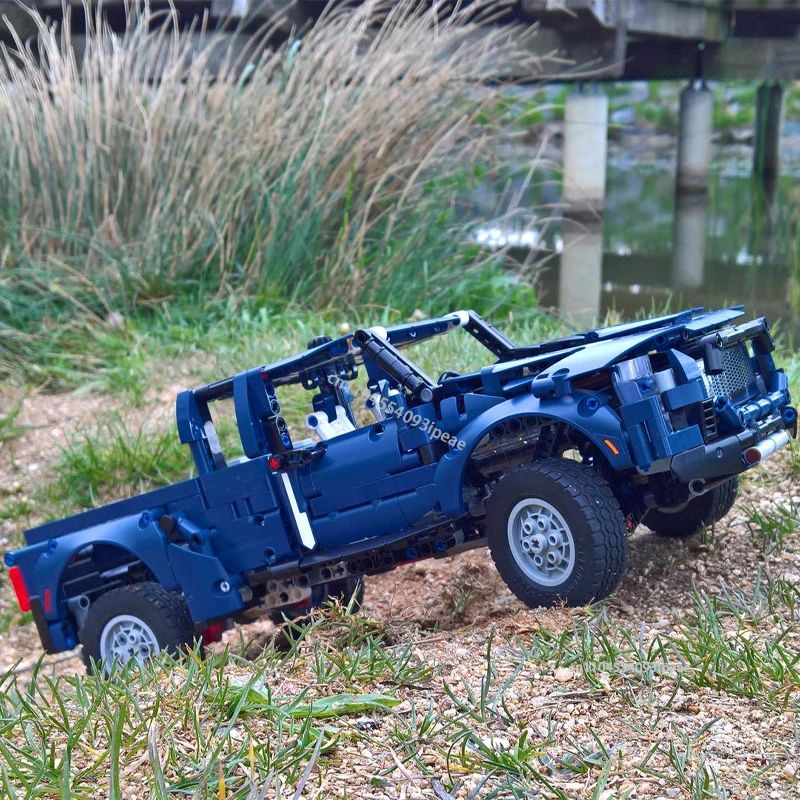 NEW Technical Truck Raptors F-150 Pickup Building Blocks Sports Car Off-road SUV DIY V6 Engine Brick 42126 Vehicle Kids Toy Gift