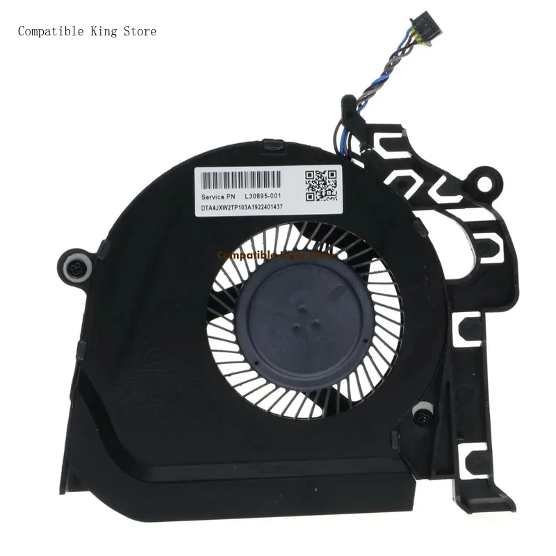 X CPU GPU Cooling Fan for HP Studio ZBook 15 G5 ZBook 15 G6 Series L30894-001 L30895-001 L28713-001 L28712-001