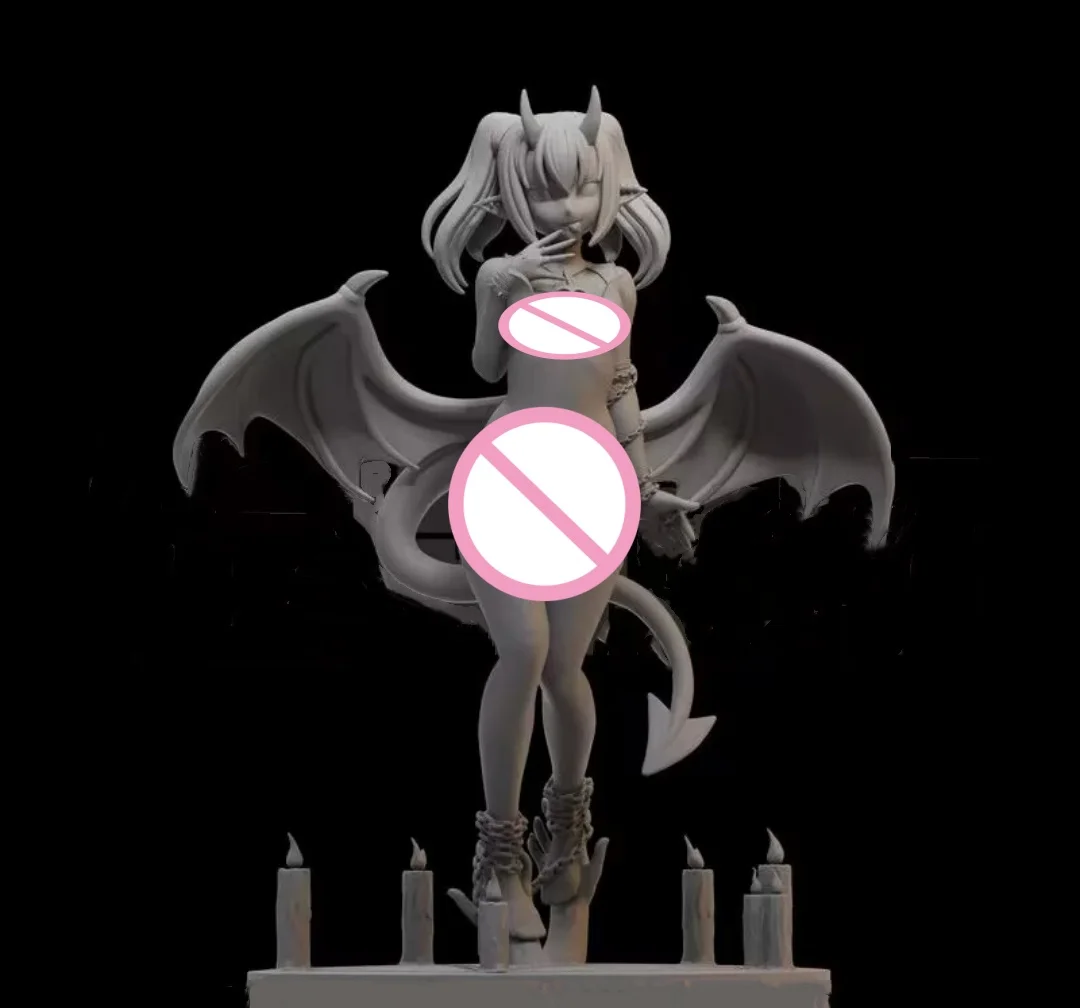 

1/24 Scale Resin Figure Cartoon Lilith Charm Demon Nsfw version Assemble Model Kit Unassembled and Unpainted 3D printing toy