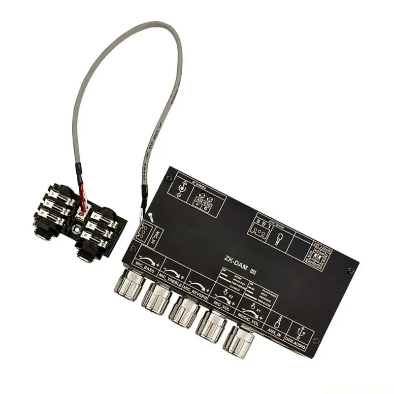 M5TD Isolated Karaoke Reverberation Board DC8-36V Bluetooth-compatible Amplifier view 2