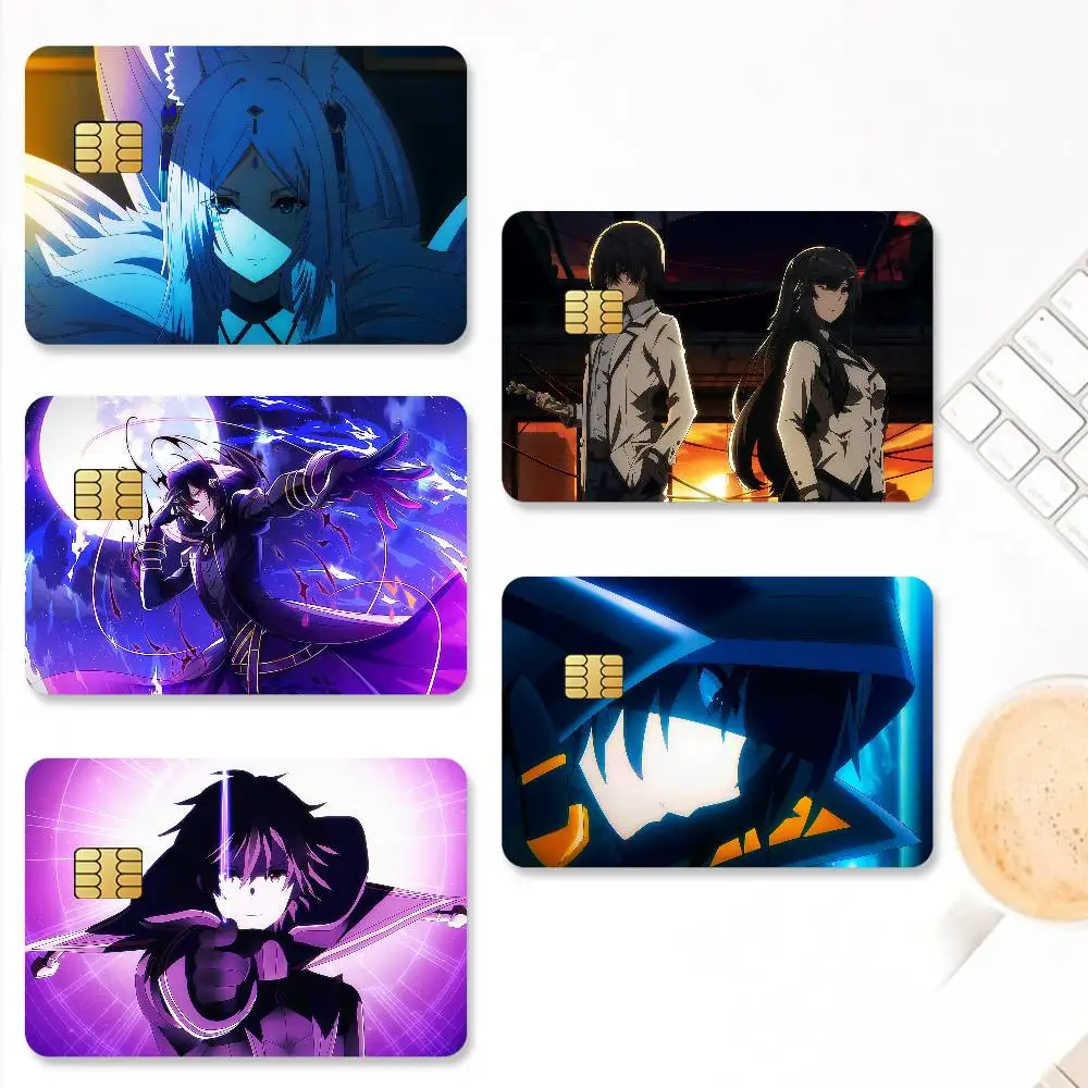 Anime The E-Eminence in S-Shadow Laser Card Stickers For Transit Cards And Student IDs With Travel Commute