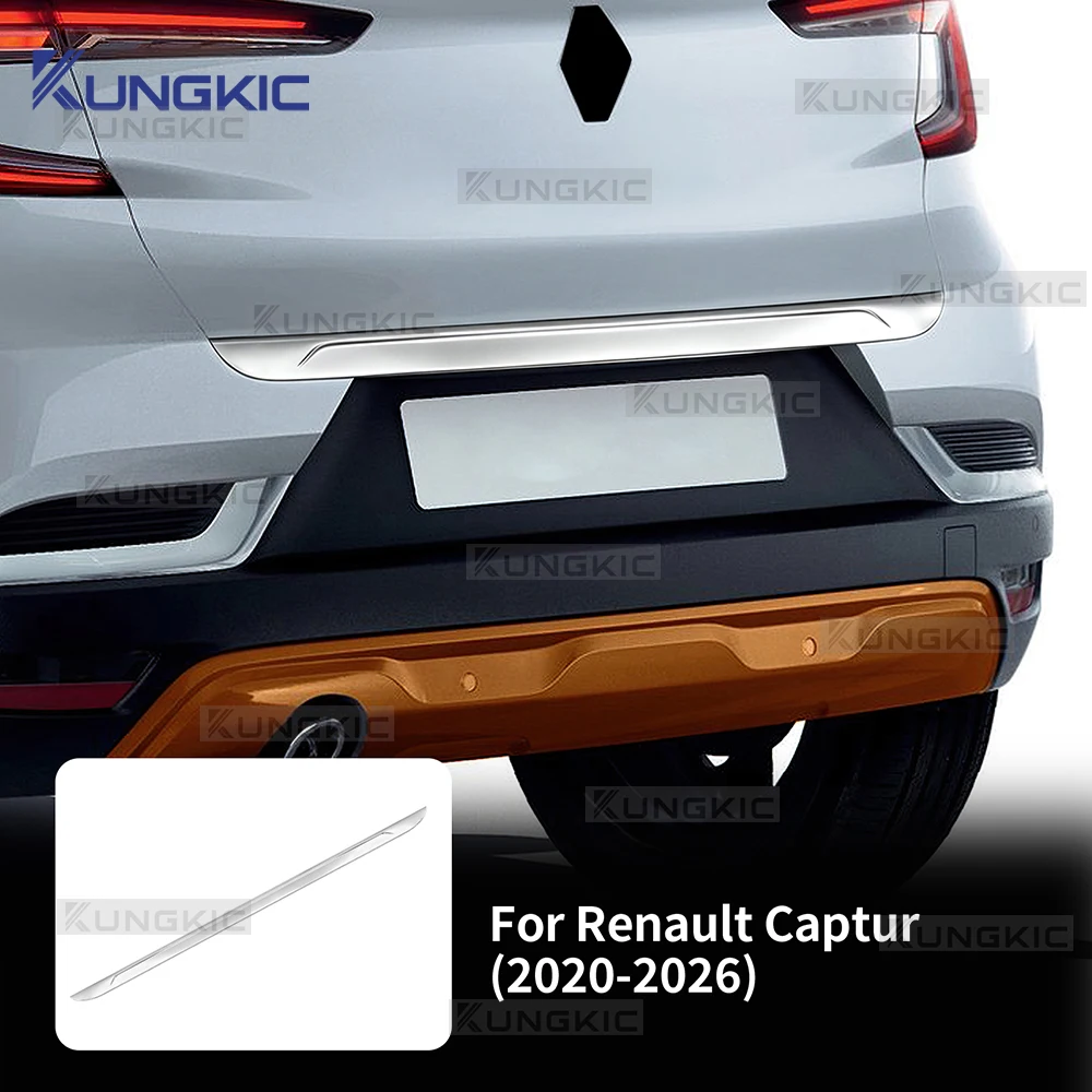Decor Strip For Renault Captur 2020 2021 2022 2023 2024 2025 2026 for Renault Kaptur Exterior Rear Trunk Tailgate Accessories