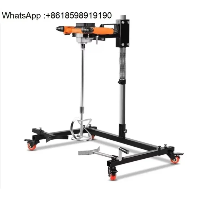 High Power Aircraft Drill Mixing Bracket Rhinestone Machine  Mixer Fixed Frame Cement Paint Putty Tool Blender Auxiliary Bracket