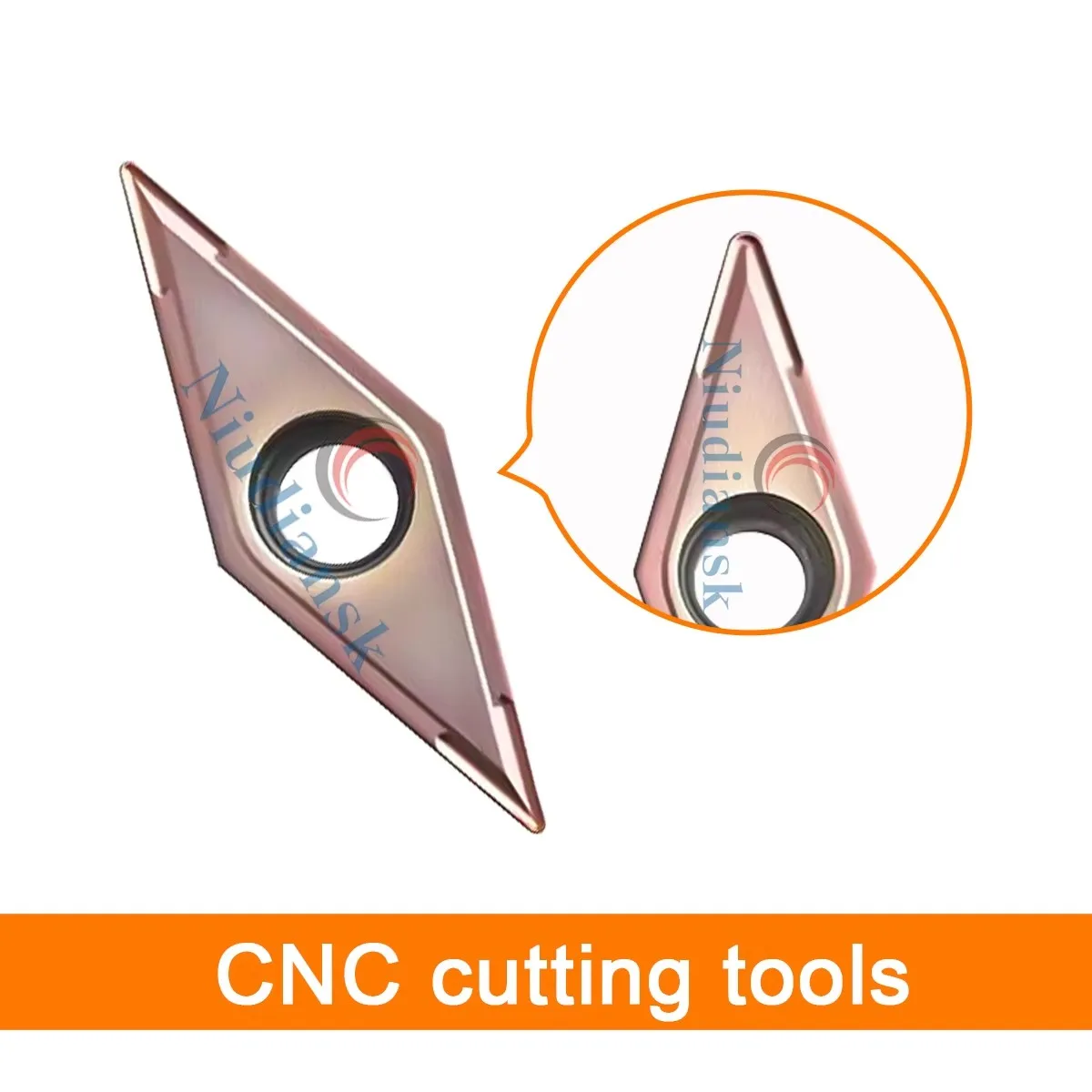 VCMT160404 VCMT160408 LF6018 LF6118 Numerical Control Lathe Turning Inserts Cutting Tool Processing Stainless Steel VCMT Series