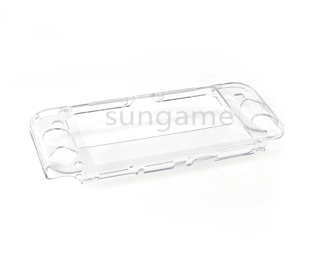10sets Crystal Protect Shell Compatible For Nintendo Switch OLED Transparent Hard Case Cover Console Accessories