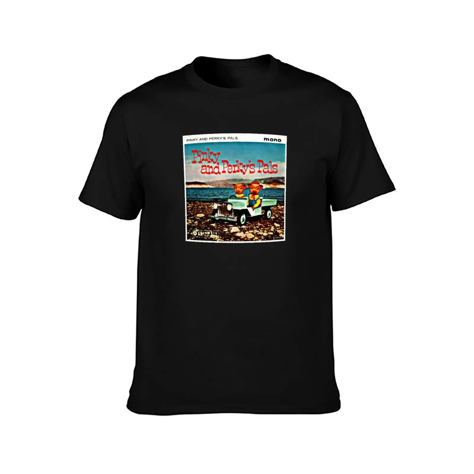 Vinyl Record Cover - Pinky and Perky T-Shirt t shirts for man graphic funny T-Shirt