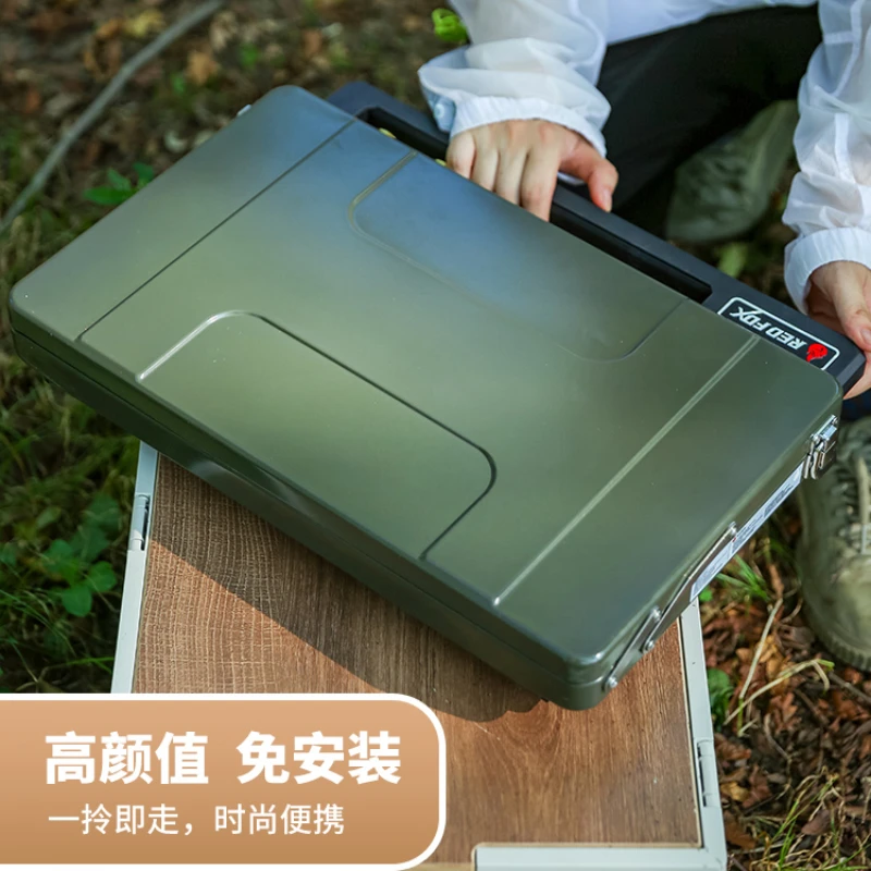 Portable Gas Stove Double Ended Gas Barbecue Stove Outdoor Picnic Camping Stoves Barbecue Cassette Camping Kitchen Equipment