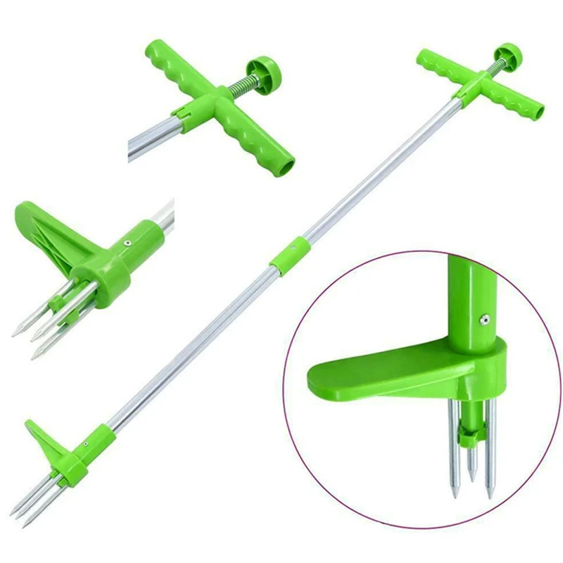 

Long Handle Weed Remover Durable Garden Lawn Weeder Outdoor Yard Grass Root Puller Tools Garden Planting Elements