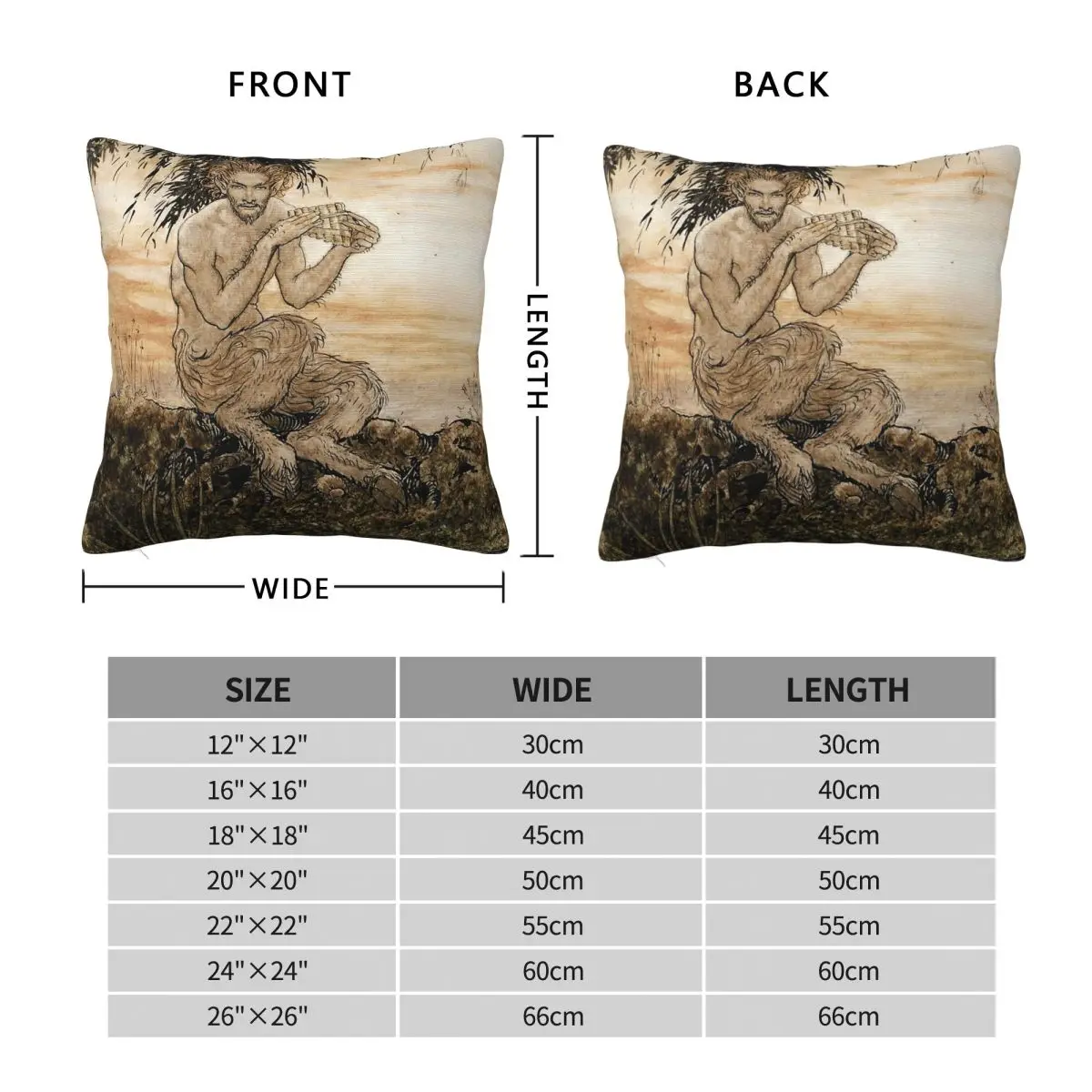 Piper Wind In The Willows Pillowcase Polyester Linen Velvet Printed Zip Decor Room Cushion Cover 18