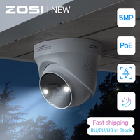 ZOSI C225 5MP 8MP PoE IP Camera with AI Face Vehicle Detect Starlight Night Vision Out/Indoor CCTV Security Video Surveillance