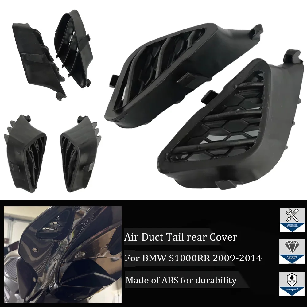For BMW S1000RR S 1000RR 2009-2014 Motorcycle Accessories ABS Plastic Air Duct Tail rear Cover Fairing Fit