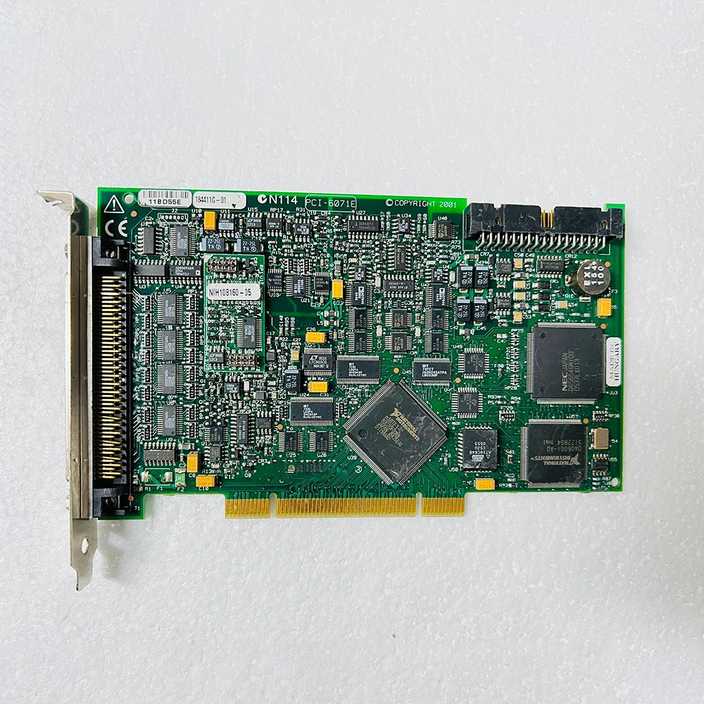For NI 12-bit 64 Analog Input Multi-Function Acquisition Card PCI-6071E