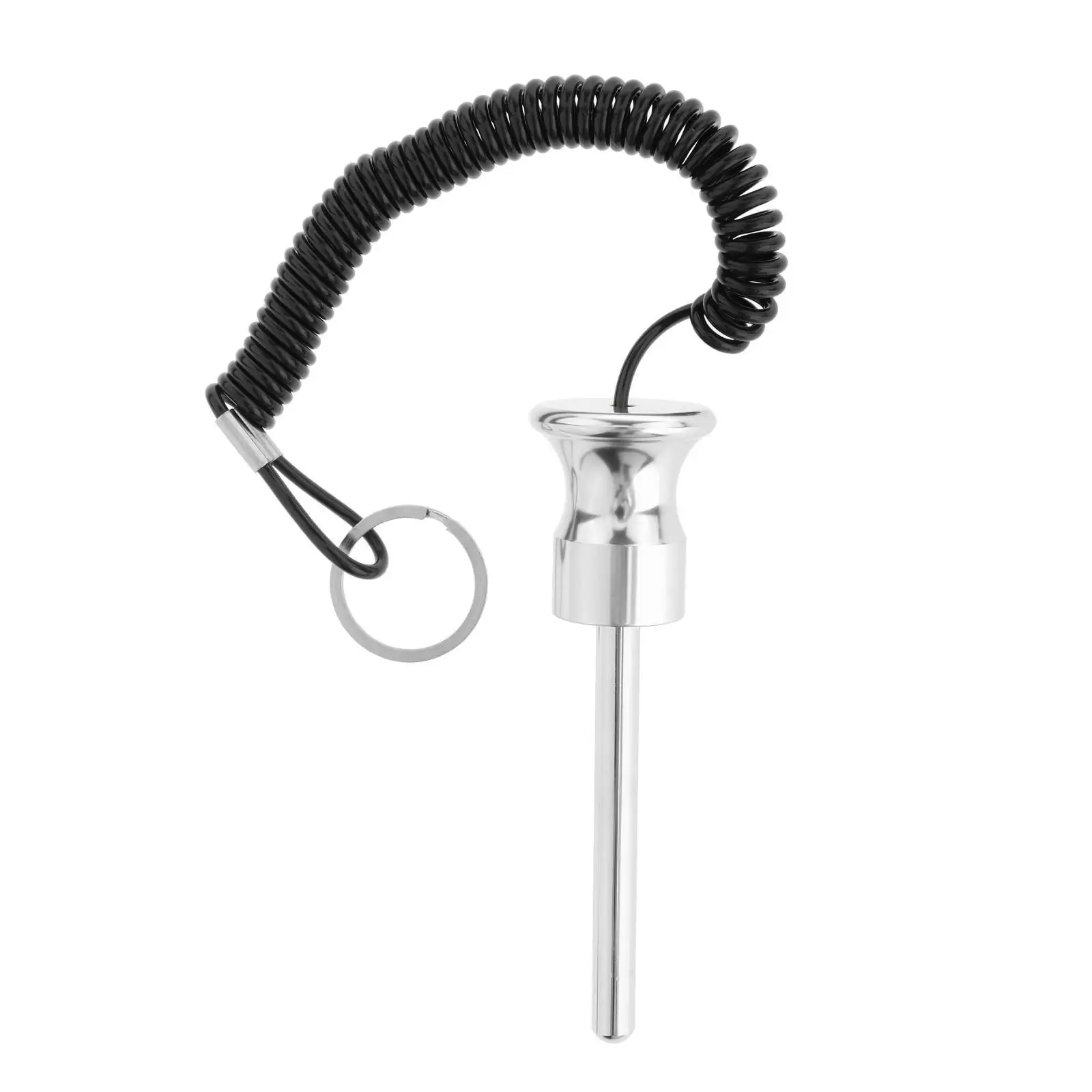 Steel Weight Stack Pin with Reinforced Lanyard Loading Pin for Gym Machine Power Rack and Weight Lifting Bench