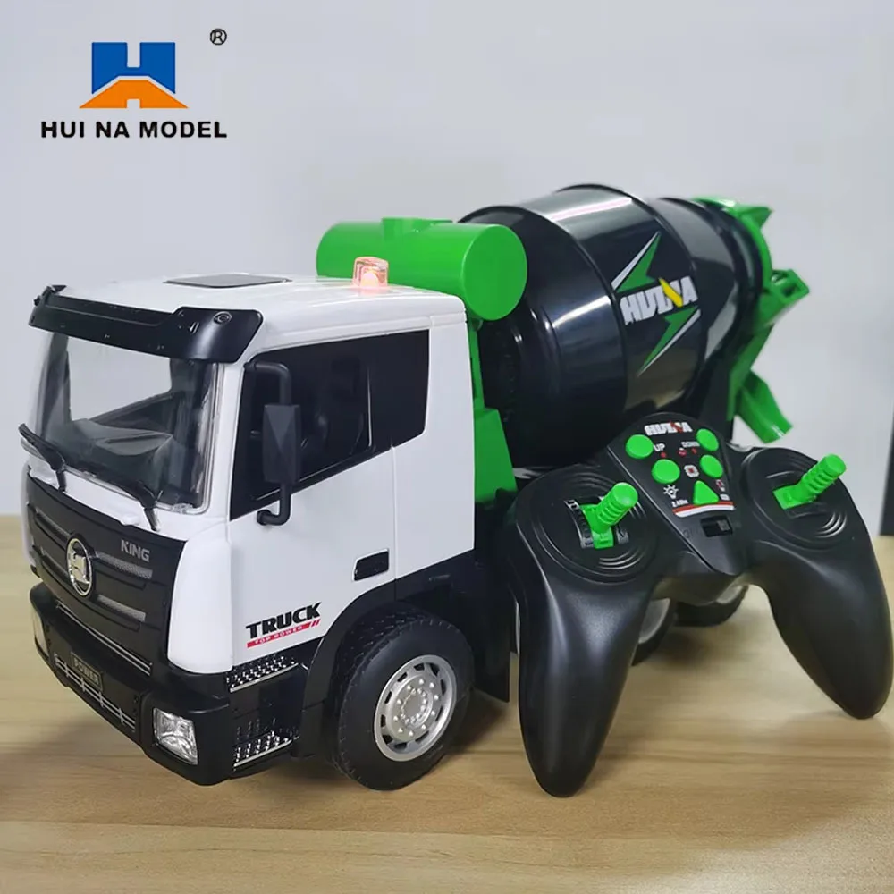 

HUINA RC Truck Самосвал 1/18 1556 2,4G Радиоуправляемый автомобиль Трактор-миксер Модель Инженерный автомобиль Игрушки для мальчиков Дети Дети