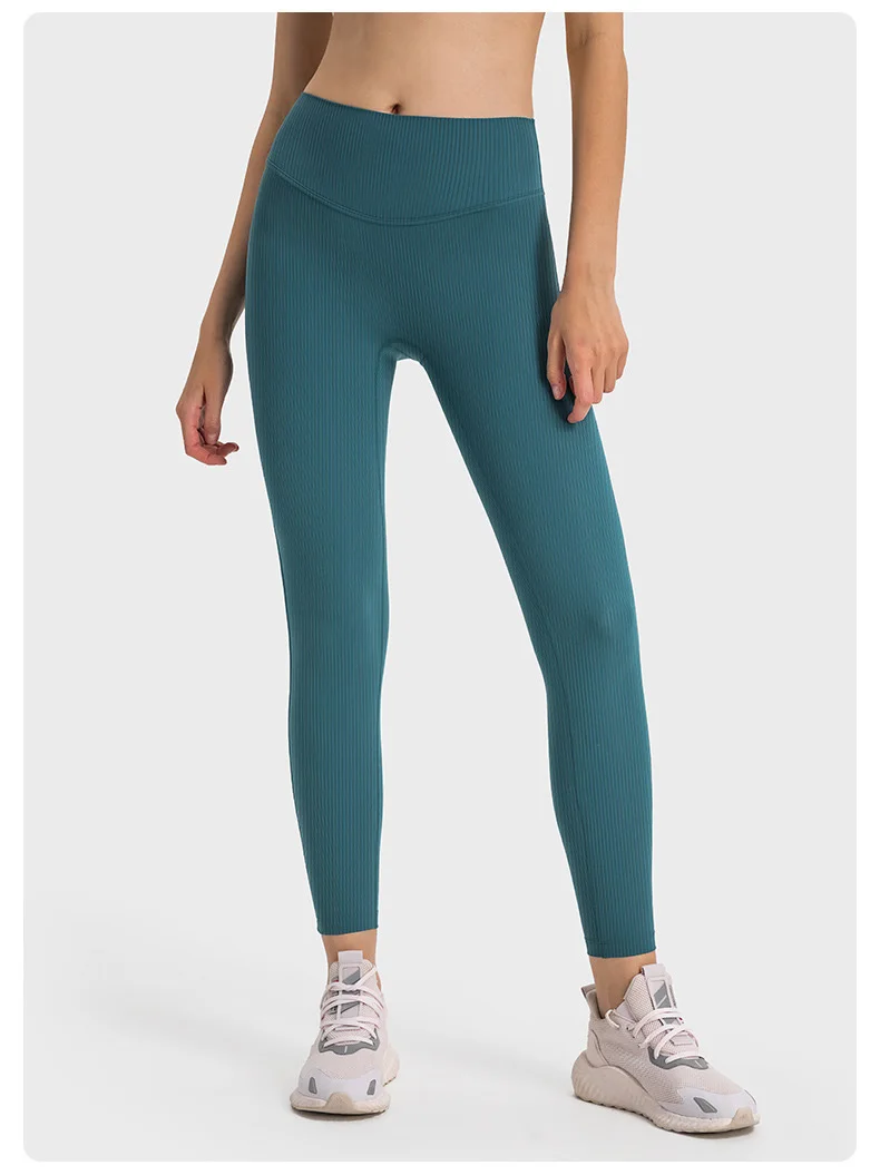 Leggings de Fitness Confortables et Moulants pour Femme, Pantalon de Course