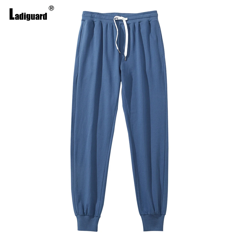 

Ladiguard Men's Pocket Design Pencil Trouser Men Streetwear 2022 Summer Casual Drawstring Pants Mens Fashion Hip Hop Sweatpants