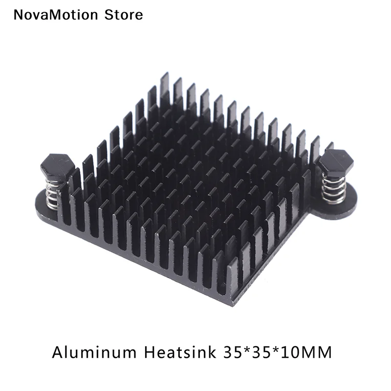 [NM]1Pc Aluminum Heatsink Cooling Pad 35*35*10MM South North Bridge Chipset Radiator[NM]
