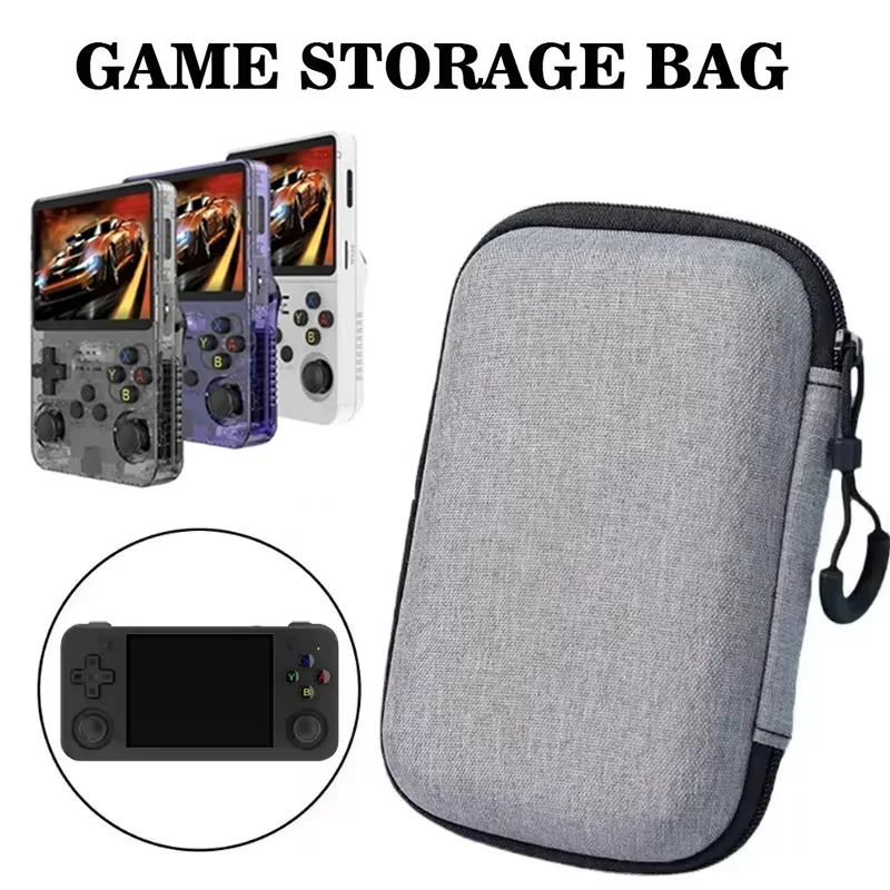 Hard EVA Storage Bag Portable Game Case Travel Shockproof Carrying Case Game Console Protective Case For R36S R35S Accessories
