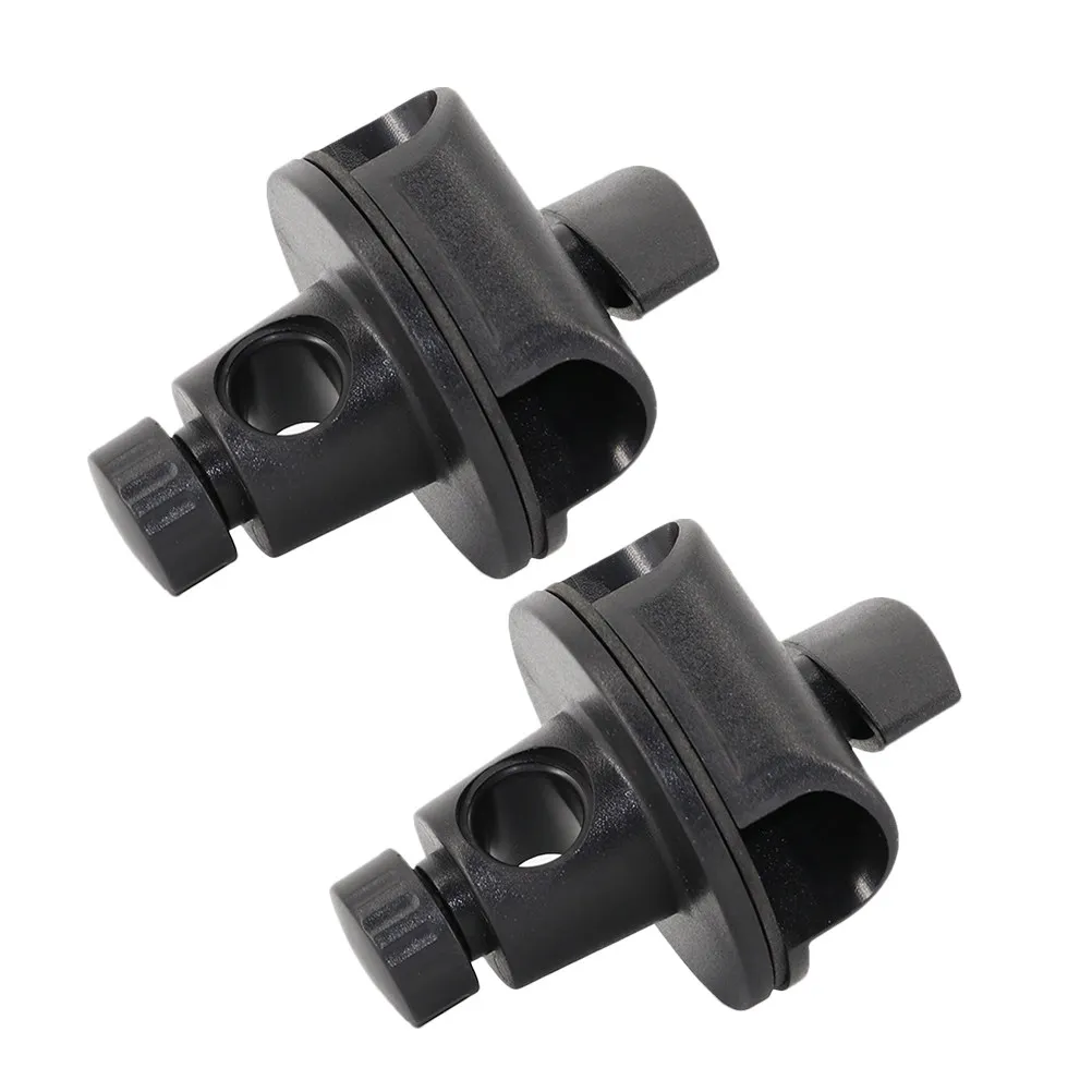 2Pcs Universal Microphone Arm Clips High-Grade Adjustable Buckles Portable Mic Accessories Crossbar Clamp for Live Broadcast
