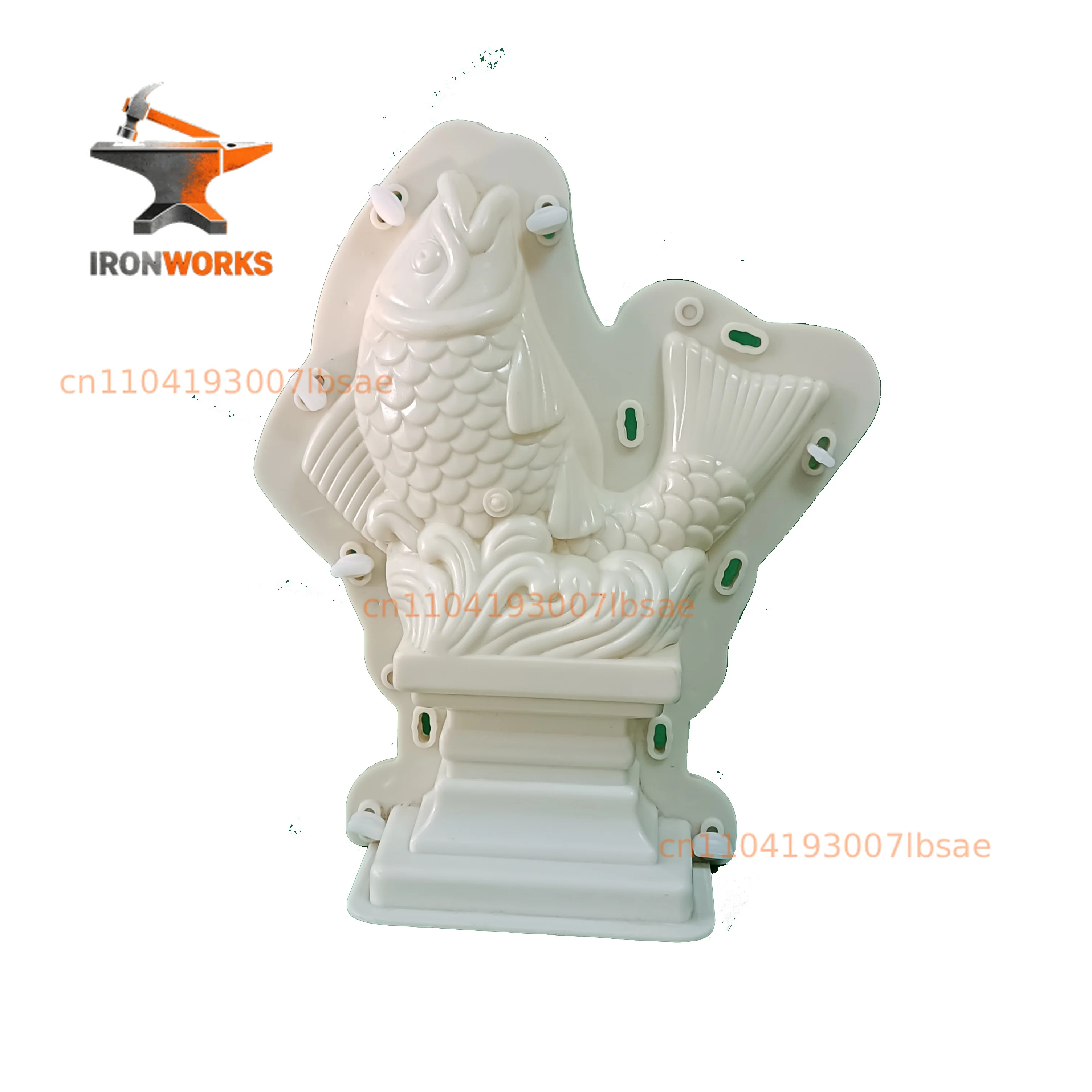 ABS High quality factory price low MOQ concrete animal fish mold