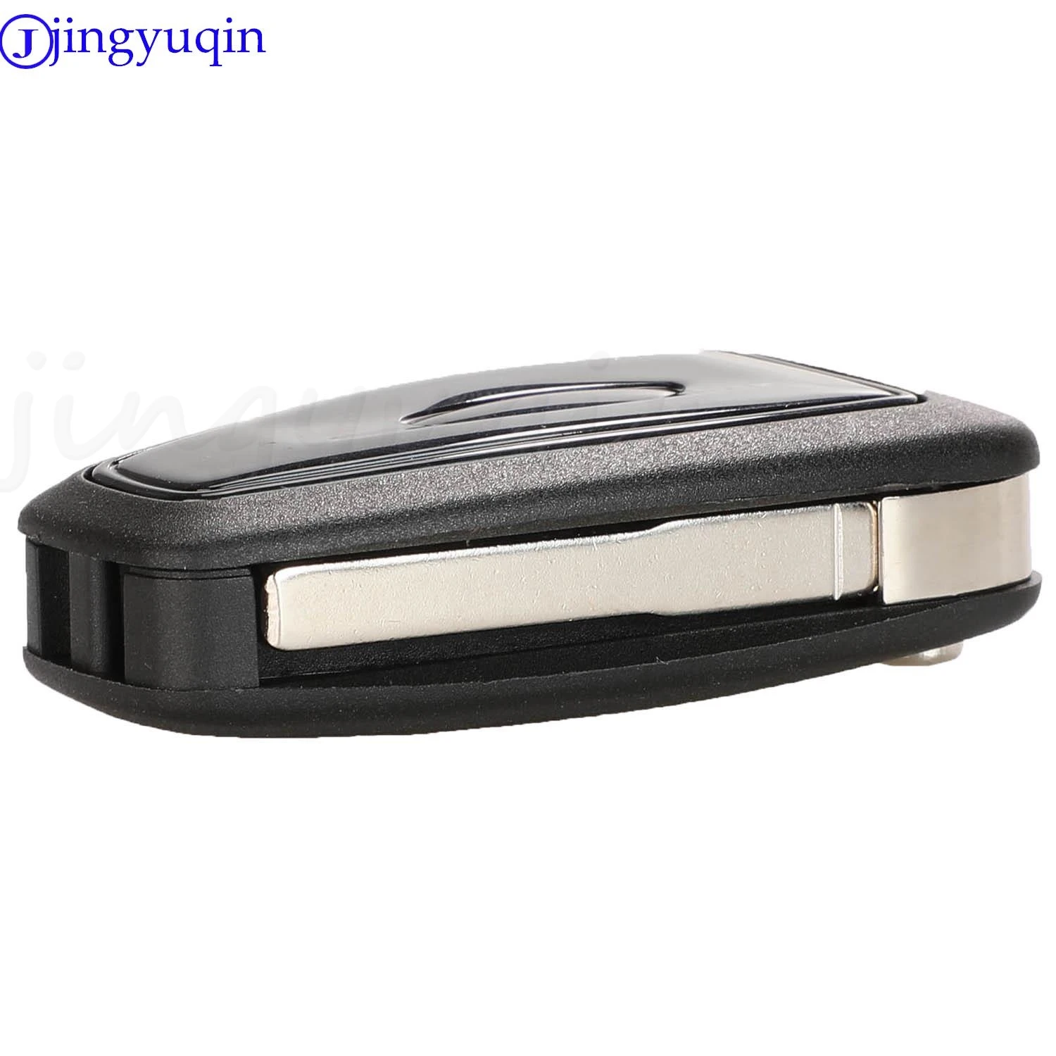 jingyuqin 3-przyciskowy składany kluczyk samochodowy do Ford Focus Mk1 Mondeo Transit stylizacja smart key cover Case Fob