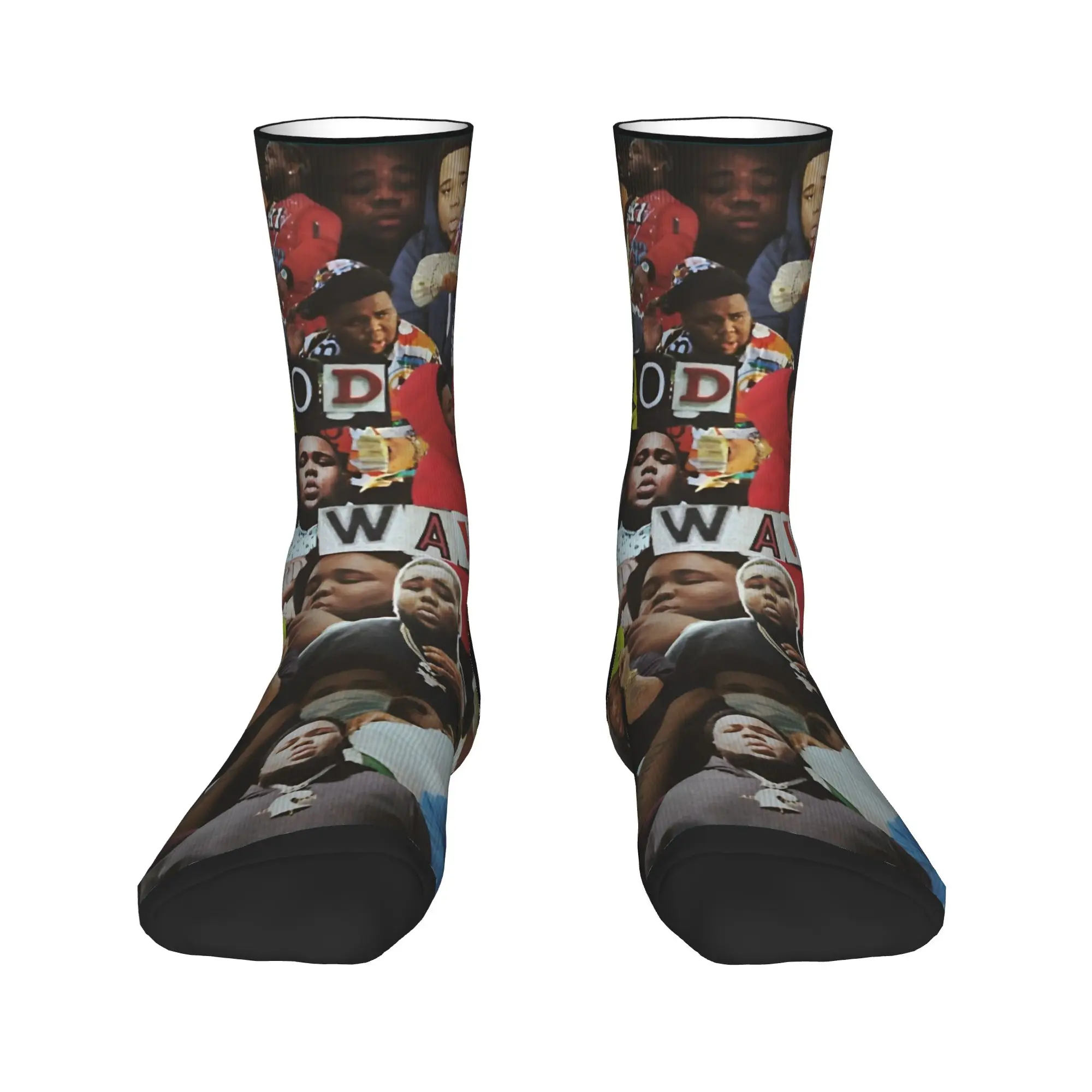 مغني الراب قضيب موجة الجوارب جوارب الموضة الشتاء عدم الانزلاق الرجال الجوارب مريحة مخصصة سكيت الجوارب