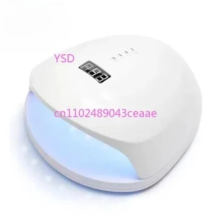Portable Wireless 60W LED Double Light Ultraviolet Curing Lamp Cordless Rechargeable Nail Dryer Machine
