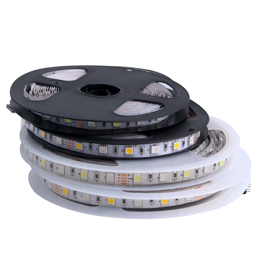 

12V 5050 LED Strip RGB RGBW RGBWW LED Light Flexible 60LED/M 5M Waterproof Ribbon LED Tape Diode SMD 5050 Decorate Room Lamp