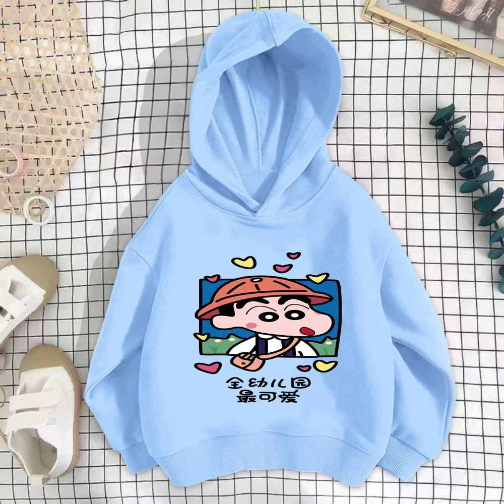 هوديي شين تشان للأطفال الاحتفالي 2026 هدية السنة الجديدة طباعة حمراء #4