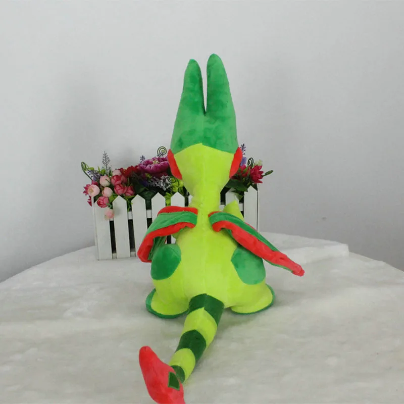 30CM Cartoon Pokemon Flygon Toys Animals Anime Doll Children For Birthday Gifts