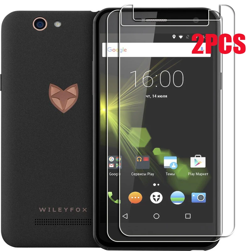 For Wileyfox Spark+ Tempered Glass Protective ON  Spark Plus 5.0INCH Screen Protector Phone Cover  Film