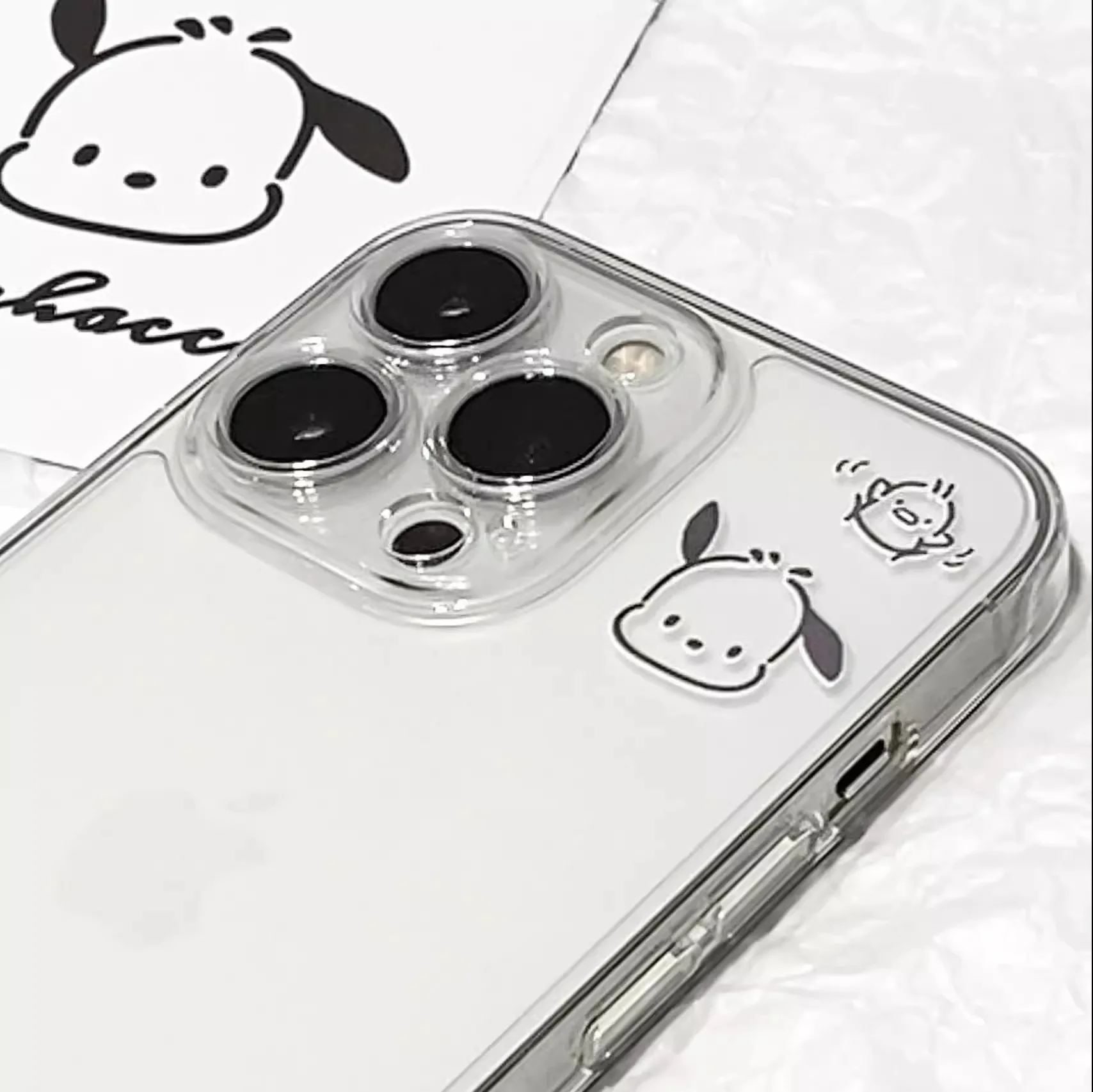 Pacha Dog Phone Cases Iphone 16 15 Pro Max Case 12 13 14 15 11 Pro 13 Mini 7 8 15 Plus XSMax XR X Soft TPU Shockproof Back Cover