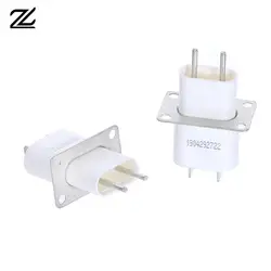 2pcs Electronic Microwave Oven Magnetron W/ Through-core Capacitor Pin Sockets Converter Home Microwave Magnetron Sockets Pins