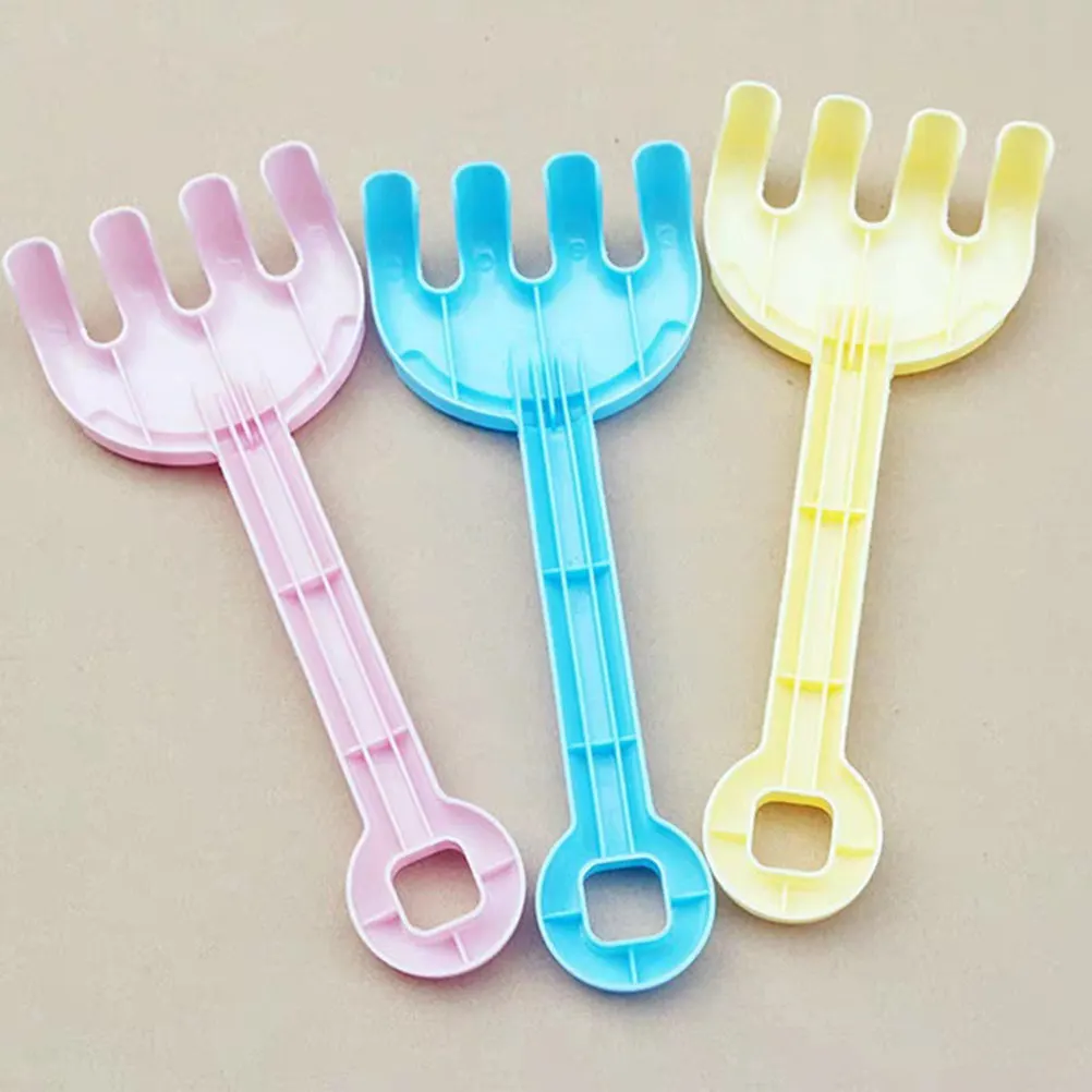 

1Set Kids Beach Sand Dredging Tools Durable Plastic Shovel Rake Set for Outdoor Fun Children Playing Beach Playing Set