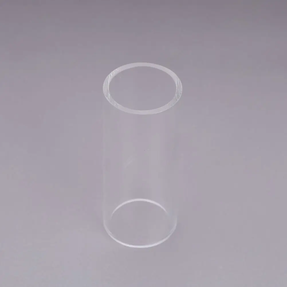 2Pcs Professional Grade Glass Guitar Slide 7Cm Smooth Gliding Surface Accentuates Middle Harmonics Excellent Intonation Glass