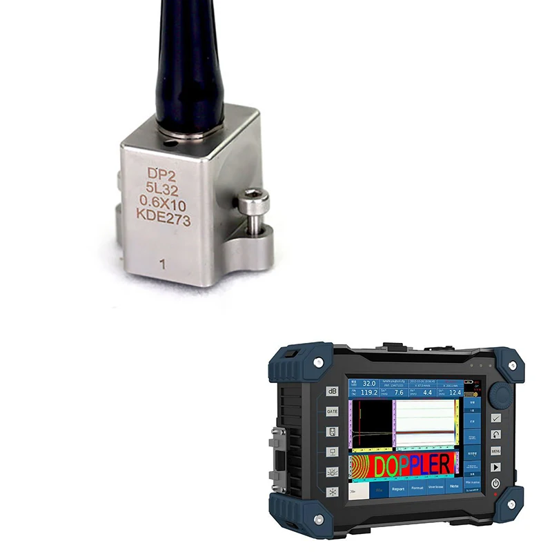 Handheld Doppler Phascan 16/64 Linear PAUT Phased Array Ultrasonic Flaw Detector for Industrial Welding Testing