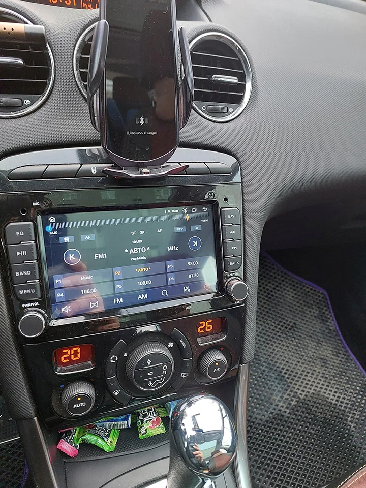 Car Radio Carplay Navigation For Peugeot 308 SW 408 T7 2007-2019 Android Auto Stereo Multimedia Bluetooth WIFI Autoradio CHSTEK