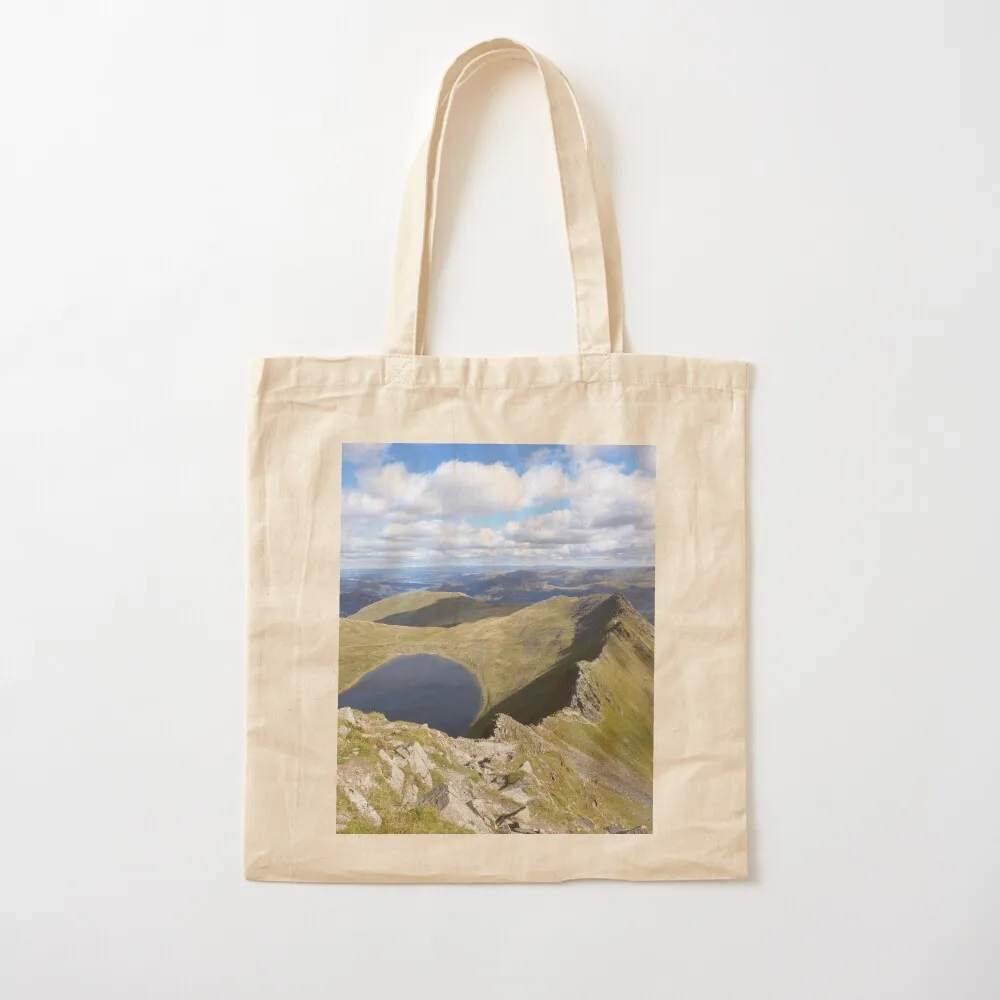 Striding Edge، Helvellyn Tote Bag حقيبة يد حقيبة قماش حقيبة تسوق محمولة للجامعة #2