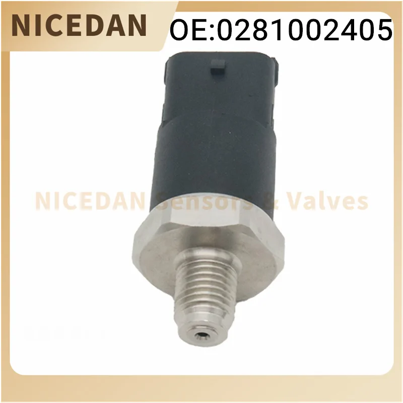

Fuel Rail Pressure Sensor Switch For KIA Sorento Sportage HYUNDAI Santa Fe Tucson 2.0 2.5 CRDi 2001-2017 New 0281002405