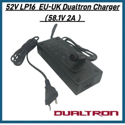 Original 52V LP16 Charger for DUALTRON New plug 58.1V 2A EU Charger for Dualtron Mini Mini long body Scooter 58.1V output