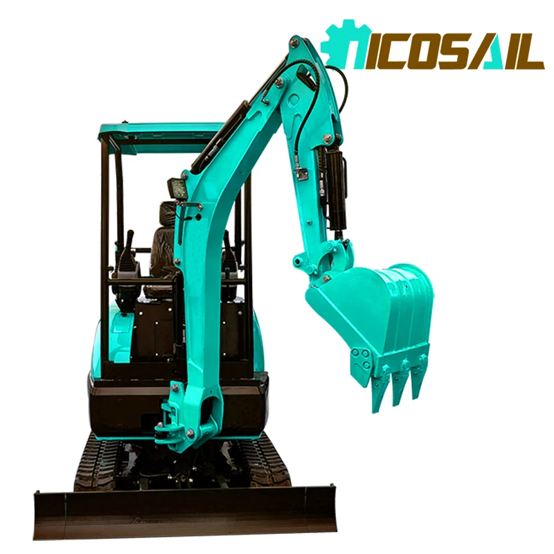 

Small excavator hydraulic compact 2.2 tons for landscaping and construction projects