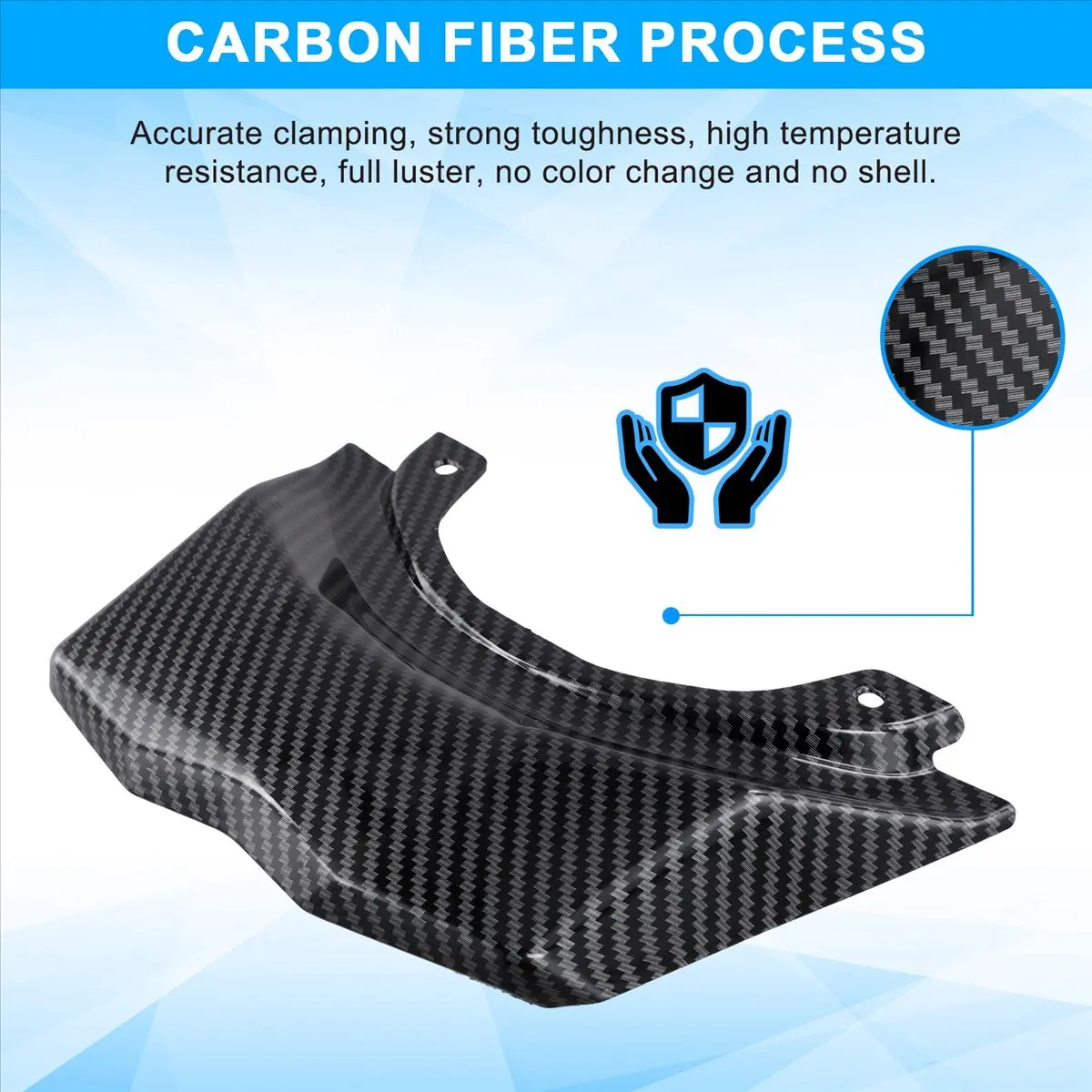 #40T Automotive Parts & Accessories,Motorcycle Accessories Seat Unit Cover Fairing Parts Kits for Yamaha (Carbon Fiber Pattern) view 5