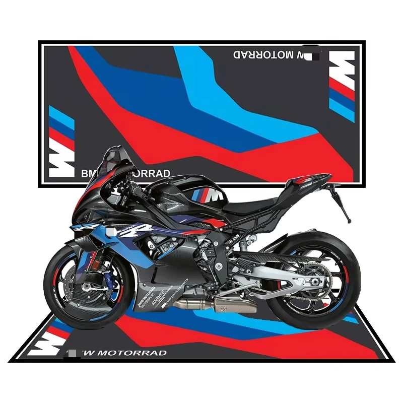 Large Size Motorcycle Display Carpet For BMW Work Floor Garage Racing Electric Vehicle Mat Entrance Doormat Bedroom Rug For GS