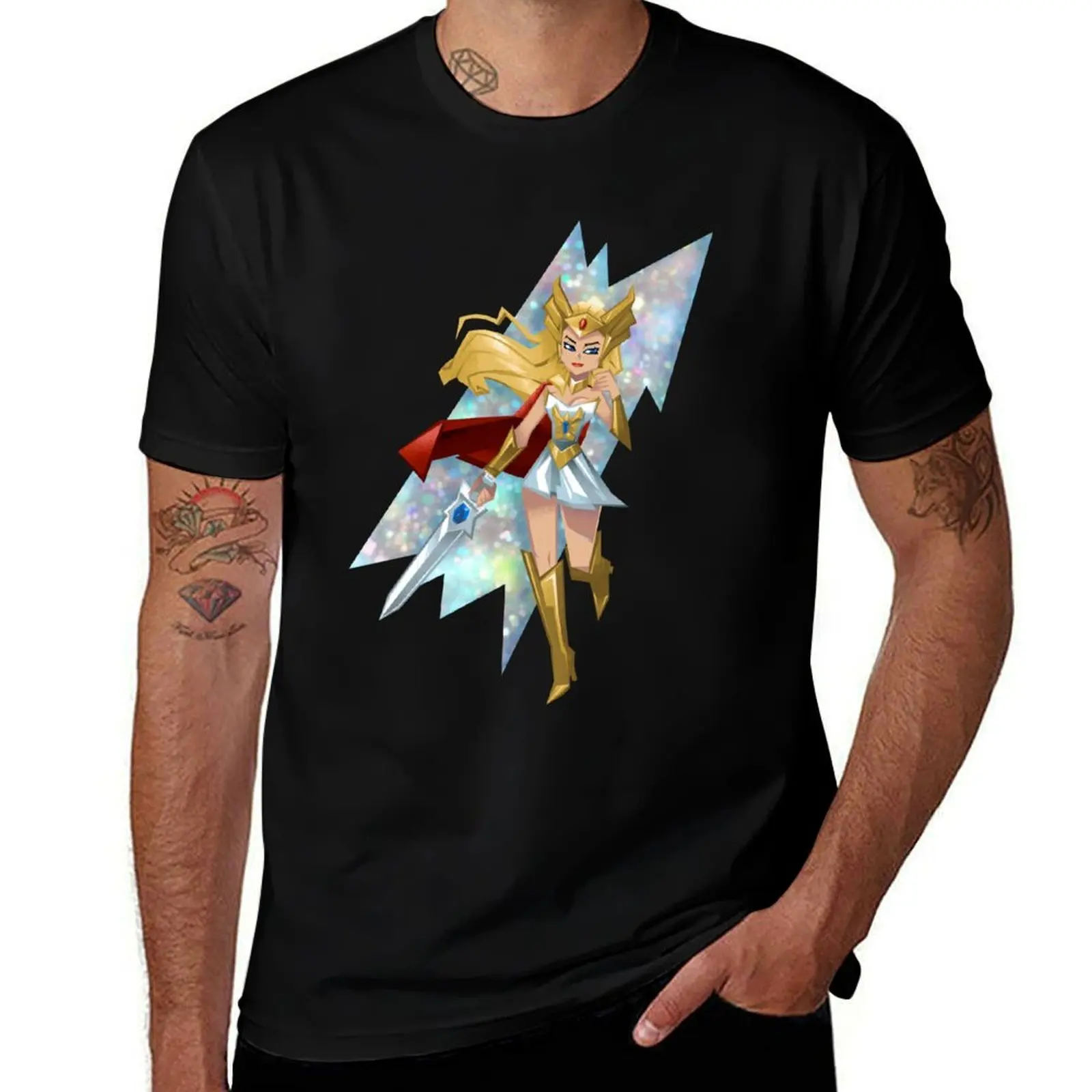 

She-Ra Smoosh T-Shirt t shirts for man cotton funny t shirts for man pack cotton T-Shirt