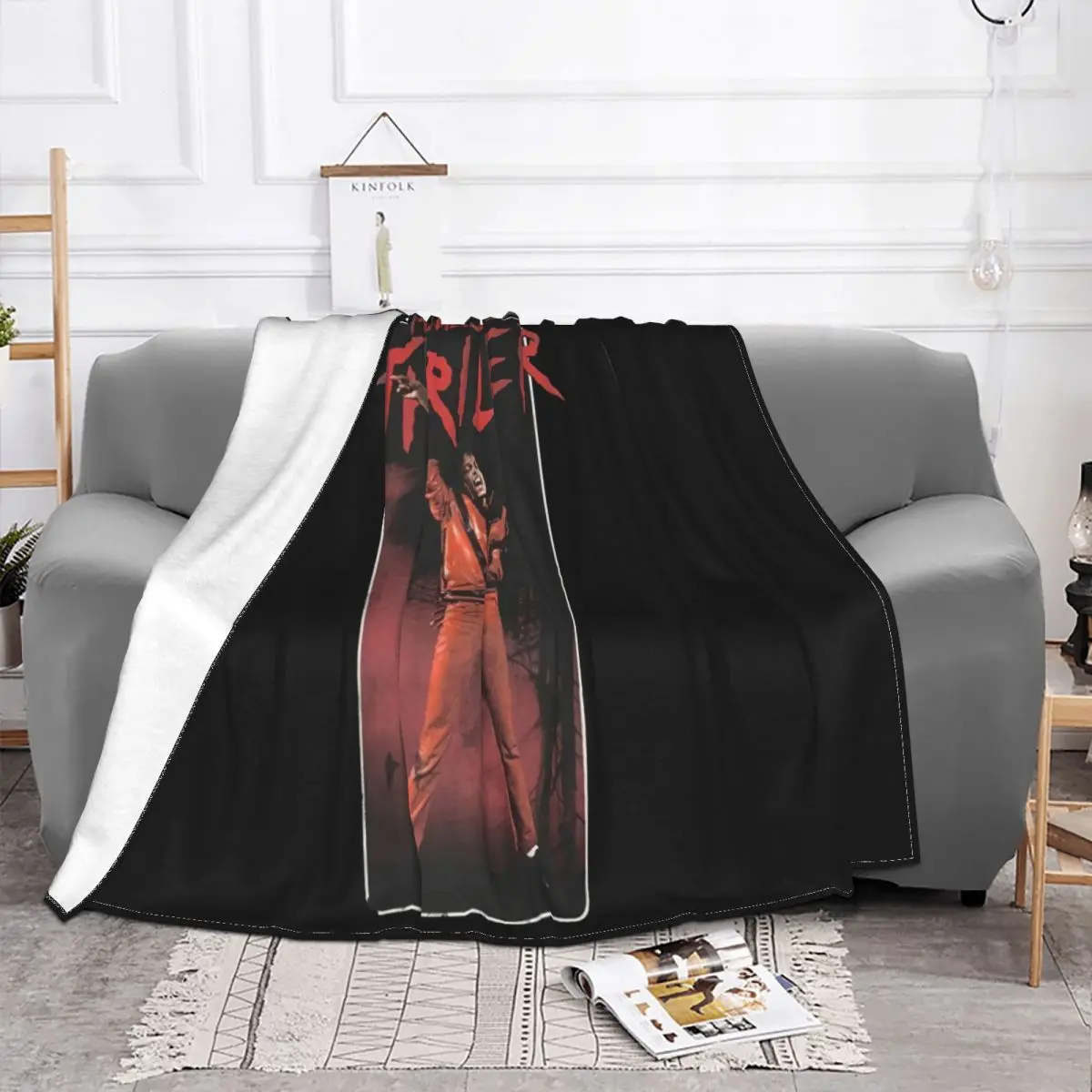 Michael Jackson Thriller New Official Cute Different Breathable Man Streetwear Loose Leisure New Print Better Throw Blanket